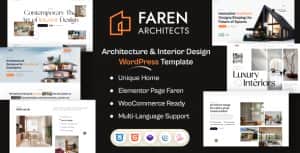 Faren – Architecture and Interior Design WordPress Theme