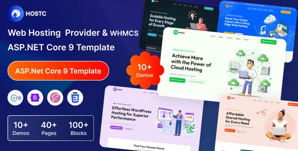 Hostc – ASP.NET Core 9 Web Hosting Provider & WHMCS Template Hostc – ASP.NET Core 9 Web Hosting Provider & WHMCS Template
