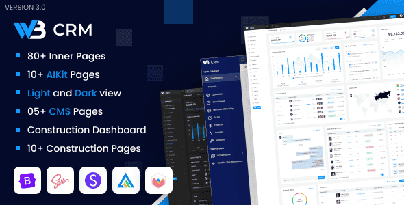 W3CRM – Bootstrap Admin Dashboard Template W3CRM – Bootstrap Admin Dashboard Template