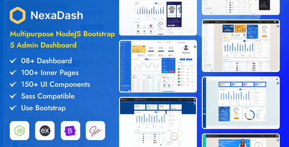 NexaDash – Node Js Bootstrap Admin & Dashboard Template NexaDash – Node Js Bootstrap Admin & Dashboard Template