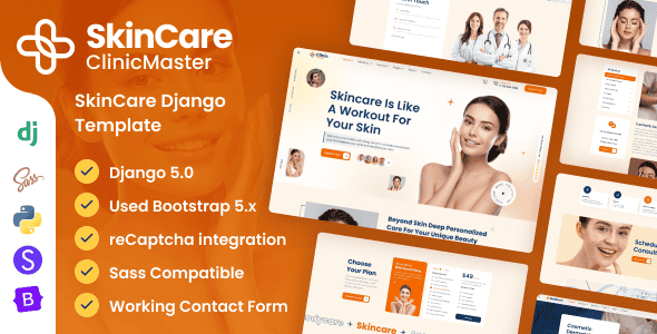ClinicMaster – SkinCare Django Template ClinicMaster – SkinCare Django Template
