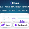 Reback – Blazor Admin & Dashboard Template
