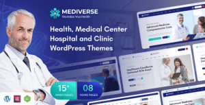 Mediverse – Health Medical Clinic WordPress Theme