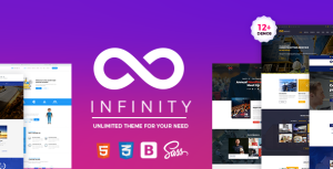 infinity – One Page HTML Template
