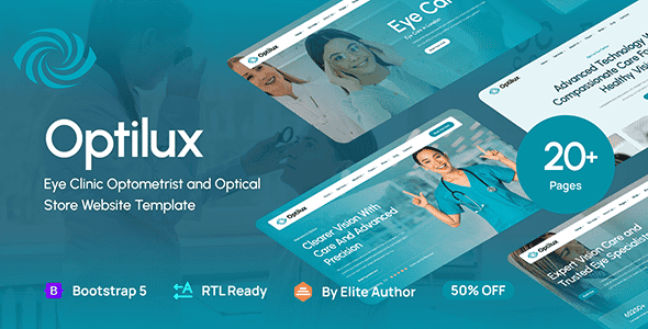 Optilux – Eye Care Clinic Optometrist and Optical Store HTML Template Optilux – Eye Care Clinic Optometrist and Optical Store HTML Template