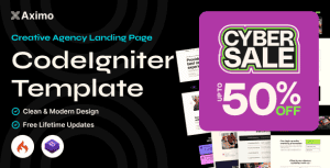 Aximo – Creative Agency CodeIgniter Template