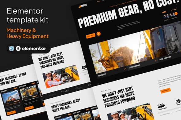 Gravix – Machinery & Heavy Equipment Elementor Kits Templates Gravix – Machinery & Heavy Equipment Elementor Kits Templates