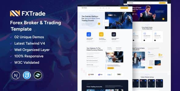 Fxtrade – Forex Broker & Trading Tailwind React Next Js Template Fxtrade – Forex Broker & Trading Tailwind React Next Js Template