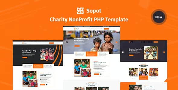 Sopot – Nonprofit Charity PHP Template Sopot – Nonprofit Charity PHP Template