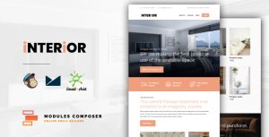 Interior – E-Commerce Responsive Furniture and Interior design Email