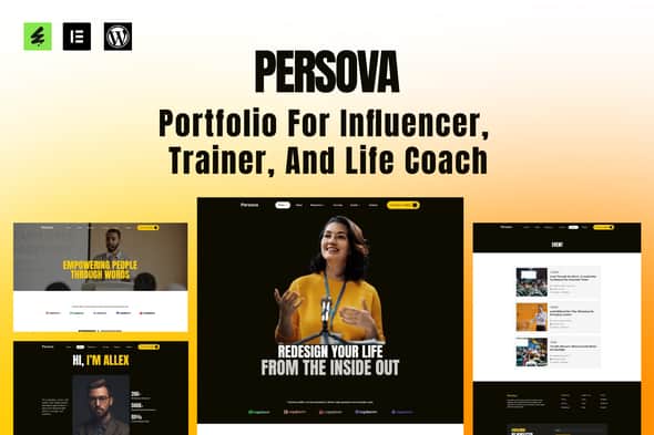 Persova – Influencer Portfolio Elementor Template Kit Persova – Influencer Portfolio Elementor Template Kit