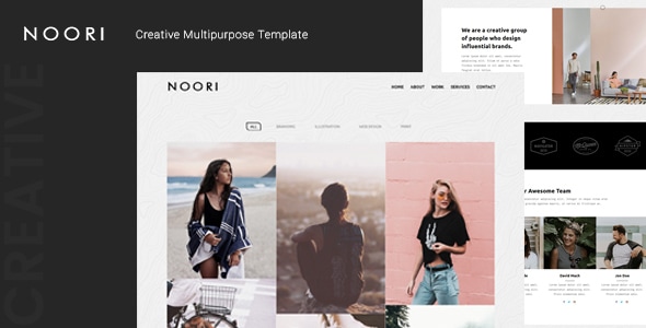 Noori — Creative Multipurpose Template Noori — Creative Multipurpose Template