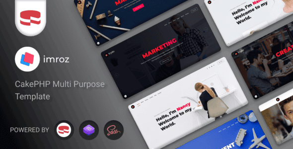 Imroz – Agency and Portfolio CakePHP Template Imroz – Agency and Portfolio CakePHP Template