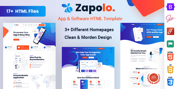 Zapolo | Agency App & Software Bootstrap 5 HTML Template Zapolo | Agency App & Software Bootstrap 5 HTML Template