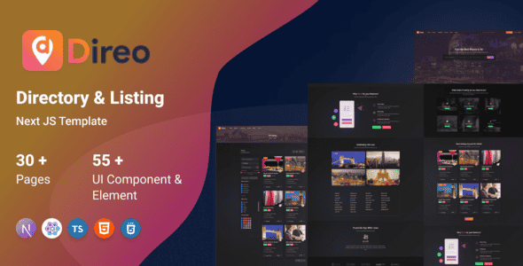 Direo — The Modern Directory & Listings Next.js Template Direo — The Modern Directory & Listings Next.js Template