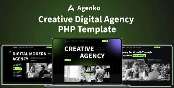 Agenko — Creative Digital Agency PHP Template Agenko — Creative Digital Agency PHP Template