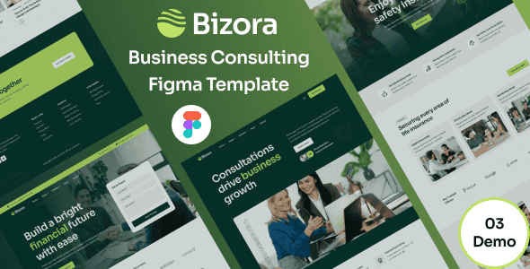 Bizora – Business Consulting Figma Template Bizora – Business Consulting Figma Template
