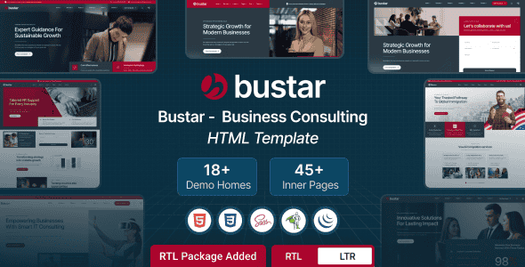 Bustar – Business Consulting HTML Template Bustar – Business Consulting HTML Template