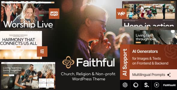Faithful – Church & Religion Non-profit WordPress Theme Faithful – Church & Religion Non-profit WordPress Theme