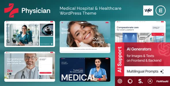 Physician – Medical Hospital & Healthcare WordPress Theme Physician – Medical Hospital & Healthcare WordPress Theme